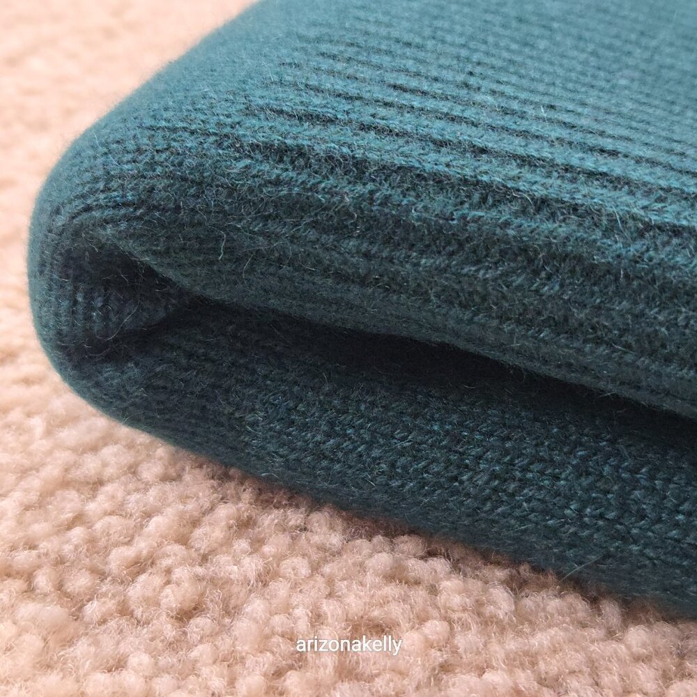 NWT Naked Cashmere 100% Cashmere Scarf Green Evergreen - Picture 12 of 16